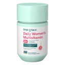 True Grace Daily Women’s Multivitamin 50+ - 60 Easy-to-Swallow Tablets - Immun, Energie, Langlebigkeit & Memory Support - Vegan - Gluten, Soy & Iron Free - 30 Portionen