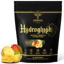 Ambrosia Hydroglyph Intraworkout Formel w/BCAA + EAA + Elektrolyte Hydration Pulver, um Lean Muscle zu schützen, 0g Zucker Fasting Hydration Drink Mix, Made w/Coconut Water (Pineapple Mango)