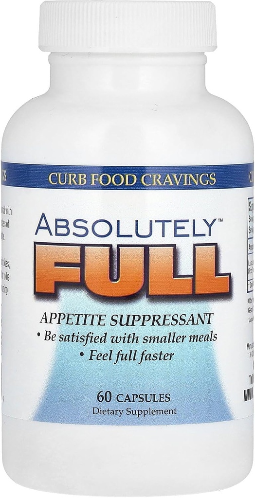 Absolute Ernährung, Curb Food Cravings, Absolut Full, 60 Caps