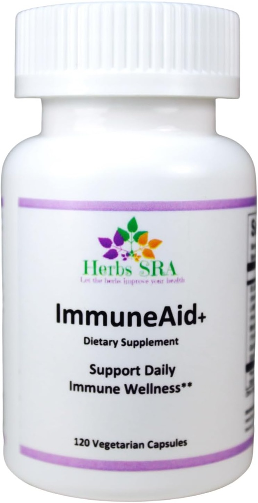 ImmuneAid+ - Dietary Immun Support mit Betaine Anhydrous & L-Methionin, fördert Gesamtgesundheit & Detoxification, 120 Veg Caps, Made in USA