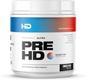 HD MUSCLE PreHD Ultra Pre Workout | mit Citrulline, NO3-T Nitrate, Kreatin, Beta Alanine | 275mg Koffein als Purcaf | 30/15 Servierungen (Rocket Pop)