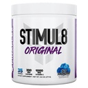 FINAFLEX STIMUL8 Original Pre-Workout, Blau Himbeer - Energie, Stärke & Endurance für Herren & Frauen - mit Koffein, Beta-Alanin & Vitamin C - 35 Servietten