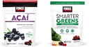Force Factor Acai Soft Chews Immununterstützung und Smarter Greens Superfood Chews Digestion Support Bundle, 30 und 60 Count