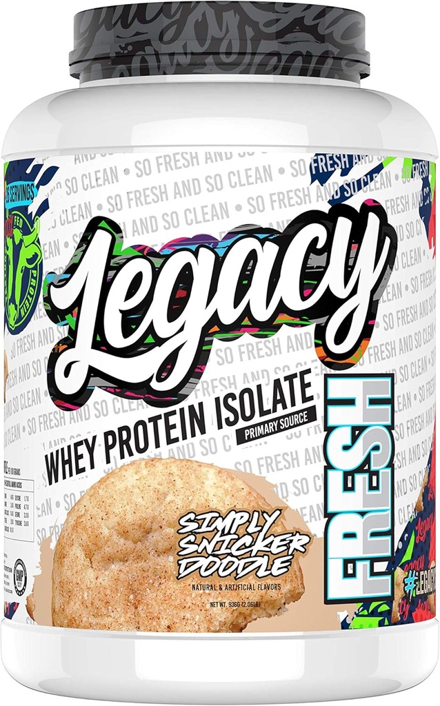 Frische Whey Protein Snickerdoodle 2lb | 26g Weide Fed Premium Whey Protein | High Protein + Amino Acids.