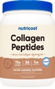 Nutricost Collagen Peptides Powder 1LB (454 G) (Salted Caramel) - Gras Fed Bovine Collagen Hydrolysat