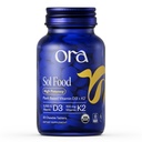Ora Organic Vitamin D3 5000IU + K2 - Vegan Vitamin D von Lichen und K2 von Chickpeas für Knochengesundheit, Immununterstützung, & Mood, Maximale Absorption - 1 Monat Versorgung, 30 Kautabletten