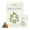 Bium Plum (3-Pack) 100% Natural Food Fermented 2800-Hour, Digestive Enzymes with Probiotics and Prebiotics, Gut Health, Bloating Relief for Women, Psyllium husk, natural dietary fiber