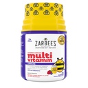 Zarbee’s Complete Kids Multivitamin Gummis + Immununterstützung, Berry Flavor, Honey-Sweetened, Gluten-Free & Gelatin-Free, Vitamine A, C, D3, E, B6, B12, Folsäure & B-Komplex, 70 Count