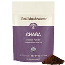 Echte Pilze Chaga Pilzpulver – Bio Chaga Extrakt aus Fruchtkörper – für tägliche Wellness & Energie Unterstützung – Vegan, Non-GMO, 60 Portionen Pilzergänzung