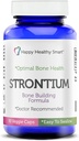 #1 Strontium Bone Gesunde Ergänzung empfohlen von Ärzten weltweit 90, einfach zu schlucken Veggie Kappen Made in the USA