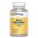Bio Vitamin E 400 IU (268 mg) mit Selen 100 mcg und Lecithin - Schilddrüsenunterstützung, Antioxidans und Immununterstützungsergänzung, hohe Absorption, Lab Verified, 60-Day Garantie, 30 Servietten, 60 Softgele