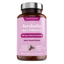 Vitamin Bounty Forskolin Maximale Stärke für Gewichtsverlust - Natürliche Coleus Forskohlii Root-Extrakt-Ergänzung - 20% Standardisiertes Forskolin-Pulver - Gewichtsmanagement-Unterstützung - 60 Kapseln