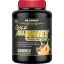ALLMAX Gold ALLWHEY, Chocolate Peanut Butter - 5 lb - 24 Gramm Protein Per Scoop - Glutenfrei, Low Carb & Low Sugar - ca. 71 Portionen