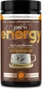 Perk Energy Original Chai Latte Flavored Drink Powder (20 Servierungen) - Glutenfrei, Erdnussfrei