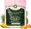 Premium Feminine Balance Gummis für Frauen Gesundheit – Hawaiian Ananas Flavor, unterstützt Vitalität & Gut Gesundheit (Neue Verpackung)