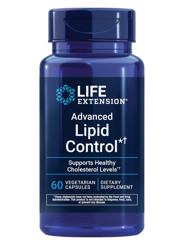 Life Extension Advanced Lipid Control, Amla Extract, Indian Gooseberry, Heart Health, Endothelial Health, Vegetarisch, Glutenfrei, 60 Kapseln