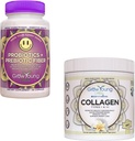 Grow Young Fitness Probiotic und Vanilla Collagen - unterstützt Verdauungsgesundheit und fördert Haut und Knochen - (1) 30-Pack Probiotics + 12.4oz Vanilla Collagen Powder