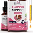 Bladder Control for Dogs | Dog Bladder Supplement - Unterstützt gesünder Nieren- & Urinary Tract - Hund UTI Behandlung - Hundeblase Kontrolle - Blase Unterstützung für Hunde - Hund UTI Supplement - 1oz
