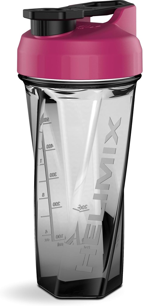 HELIMIX 2.0 Vortex Blender Shaker Bottle hält bis zu 28oz | Kein Blending Ball oder Whisk | USA Made | Portable Pre Workout Whey Protein Drink Shaker Cup | Mixes Cocktails Glatteies Shakes | Top Rack Safe