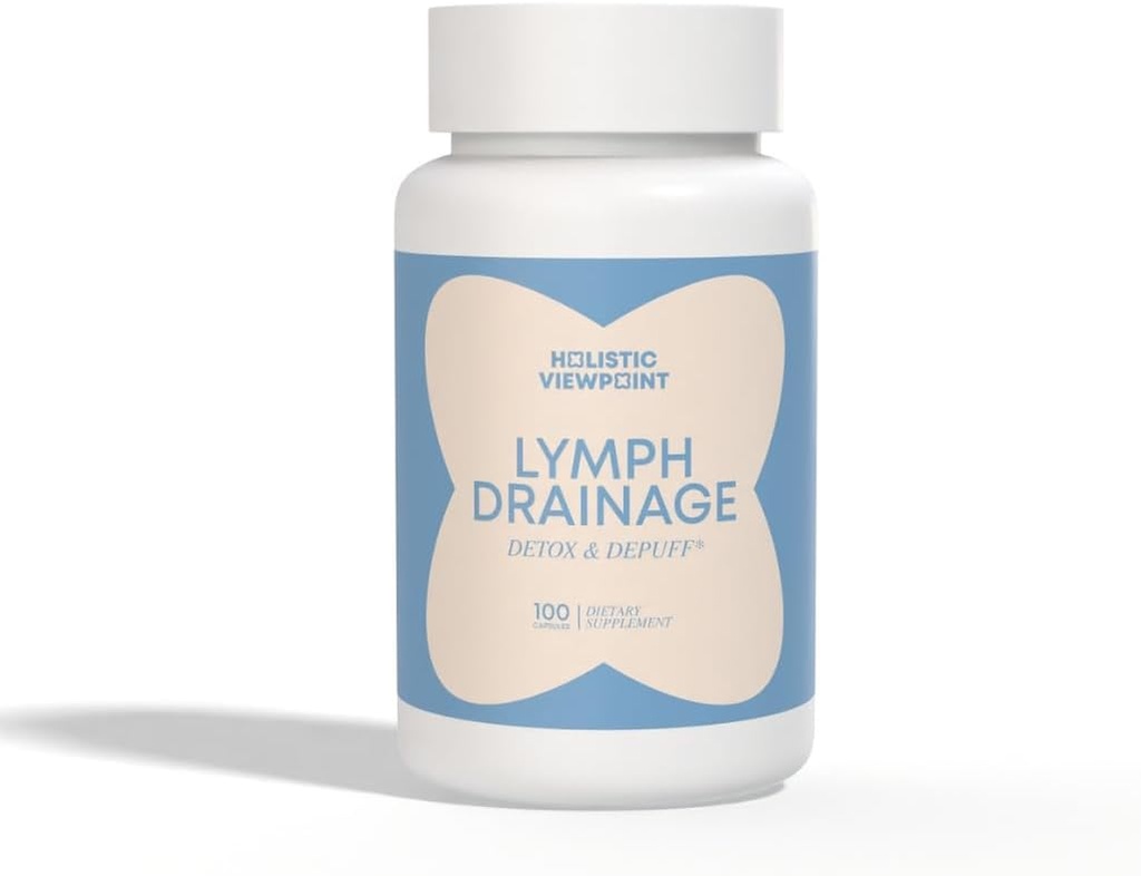 Lymph Drainage Supplement: Erweiterte Unterstützung für Entgiftung, Kämpfe Puffiness und Bloating