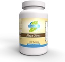 Priority One Vitamins Mega Stress 120 Tabletten - B Vitamin Complex mit den Vorteilen von Adrenal