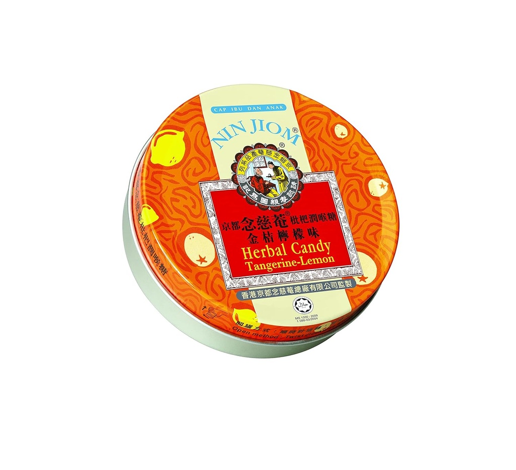 Nin Jiom Kräuter Candy- 3 Tins (Tangerine-Lemon)