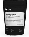 True Nutrition - rBGH/Soy Free Whey Protein Isolate [Milk] - 100% Gras Fed Whey Protein Pulver mit essentiellen Aminosäuren - Keine Hormone oder Antibiotika (Unflavored/Unsweetened, 1 lb)