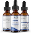 DHEA Supplement Natural Topical Oil - High Concentration DHEA für Frauen und Männer - Premium Formel Hormon Balance für Frauen - Unterstützt Hormonal Balance, 1 Fl Oz (Pack von 1)