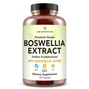 AMANDEAN Boswellia Serrata Extract. 500mg 120 Veggie Kapseln. 65% Boswellic Acids mit AKBA. Indian Frankincense Entzündungsergänzung. Gemeinsame Gesundheitsförderung. (Packaging May Vary)