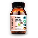DR WAKDE Amla & Licorice Kapseln (60 Veg Caps, für Säure Verdauung, Ayurvedic Supplement, Vegan, Kräuter, All Natural, Made in UK)