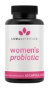 Luma Nutrition Probiotics für Frauen mit Präbiotika - 50 Billion CFU - Formuliert für Verdauungs-, Immun- und Feminin-Unterstützung - 60 Kapseln