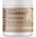 Grass-Fed Bovine Colostrum Supplement mit Kakaopulver, für Kinder & Erwachsene, Immunsystem Unterstützung, Gut Gesundheit und Muskel Erholung, 60 Servierungen
