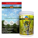 Calm Magnesium Powder - 400mg reines Magnesium-Zitrat-Getränk-Mix für Entspannung, Schlaf-Unterstützung & Muskel-Relief, entflammt