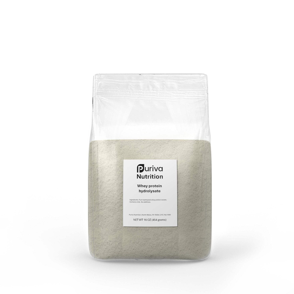 Proteinpulver, hydrolysiertes Whey Protein Isolat, Plain, 1 Pfund