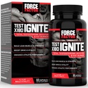 FORCE FACTOR Test X180 Ignite Total Testosteron Booster für Männer mit Fenugreek Seed und Grüner Tee-Extrakt, um Lean Muscle, Boost Energy zu bauen und Leistung zu verbessern, 60 Zähler