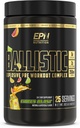 BALLISTIC Pre Workout | #1 Neue Pre Workout Pulver w/ Nitric Oxide Booster, Elektrolyte, Koffein & Nootropics | Insane Pumps, Fokus, Stamina, Energie, Hydration für Männer & Frauen - Citrus Blast