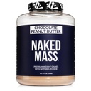 NAKED Chocolate Peanut Butter Maß - 1.280 Kalorien, 50G Protein, Nichts Künstliches. All Natural Weight Gainer Protein Powder - 8Lb Bulk, GMO Free, Glutenfrei & Soy Free