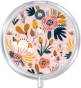 Pillen-Fall, niedliche Reise Pillen-Box für Geldbeutel, Feuchtigkeit Proof Small Medicine Holder, Portable Pocket Medicine Organizer Spender, Vitamine, Cod Liver Öl, Beilagen, Rosa Blume zu halten