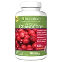 trunature Cranberry 650 mg, 140 Vegetarische Kapseln (3 Pack)