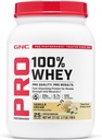 GNC Pro Performance 100% Whey Protein Powder 2.0, Fast Absorbing für Muskelkraft und Erholung, Vanille, 25 Portionen