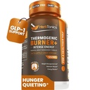 Herbtonics Thermogenic Burner + Apple Cider Essig – Weight Management Supplement für Damen und Herren, unterstützt Appetitmanagement, Stoffwechsel & Energie, 60 vegetarische Kapseln