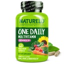 NATURELO One Daily Multivitamin für Damen 50+ (Iron Free) - Menopause Unterstützung für Frauen über 50 - Ganze Nahrungsergänzung - Non-GMO - No Soy - 60 Kapseln - 2 Monate Versorgung