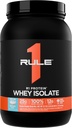 Regel 1 R1 Protein Whey Isolate - Mit 25g Protein & 6g BCAA Exklusiv von isolierten & hydrolysierten Quellen für Workout Recovery (2 Pfund*, Geburtstagskuchen)