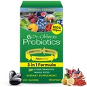 Dr. Ohhiras Probiotika Originalformel mit 3 Jahre gefruchteten Präbiotika, Live Active Probiotics und das einzige Produkt mit postbiotischen Metaboliten, 100 Kapseln
