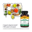 Country Life Betaine Hydrochlorid mit Pepsin, 600mg, 100 Tabletten, zertifizierter Glutenfrei