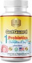 Kinder Probiotika für Gut Gesundheit | Lemon Flavor, Halal Childrens Probiotic | 1 Tag für Kinder Alter 4-12. Probiotika für Kinder, Förderung Verdauungsunterstützung und Wellness.