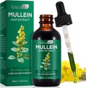 Mullein Blatt Extrakt Mullein Blatt Extrakt für Lungs Mullein Tropfen Mullein Leaf Lung Cleanse Supplement 2.02 Fl.Oz