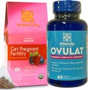 Secrets Of Tea Fertility Bundle - Fruchtbarkeit Tee und Fruchtbarkeit Ergänzungen für Frauen, Pränatale Vitamine mit Inositol, Vitex und Folate helfen Hormon Balance für Frauen zu unterstützen