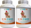 Immununterstützungsöl für Hunde - Hunde-Ultra-Vitamine - Veterinär empfohlen - Immununterstützung - Haarhautaugen und Knochenunterstützung - Hunde-Vitamin a - 2 Flaschen (180 Bäume)