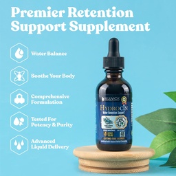 Rejuvica Health Hydrocin - Advanced Diuretic Water Retention Support Supplement - Flüssige Lieferung für bessere Absorption - Dandelion, Uva Ursi, Juniper Berry, Celery Seed, Grüner Tee &amp; Mehr!